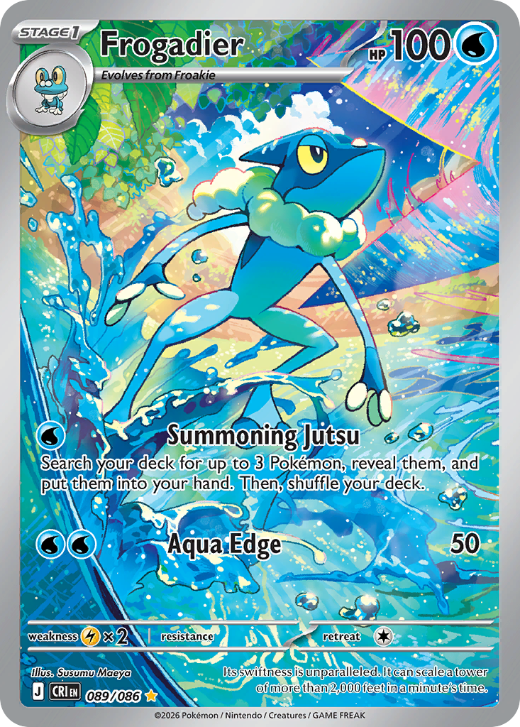 Frogadier · Chaos Rising · #089/086