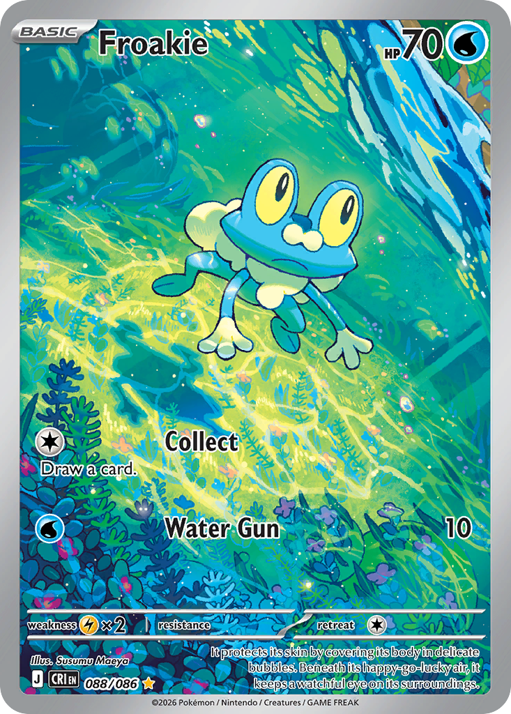 Froakie · Chaos Rising · #088/086
