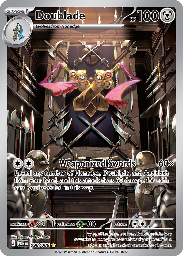 Doublade · Perfect Order · #098/088