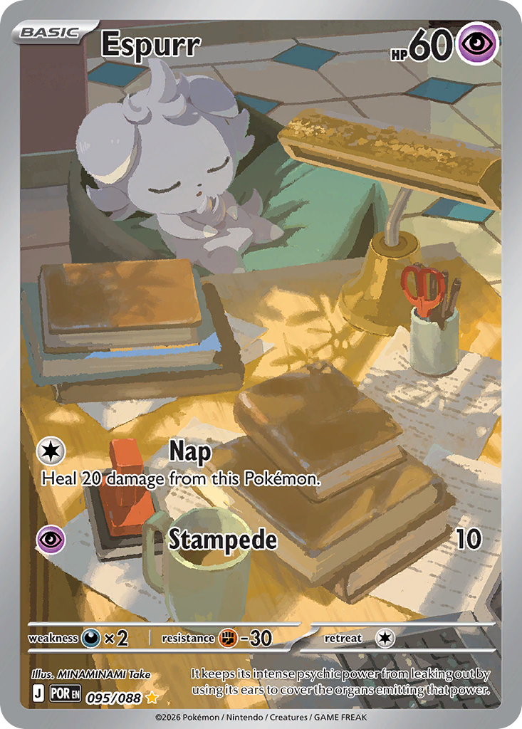 Pokémon — Espurr — Promo (IR)