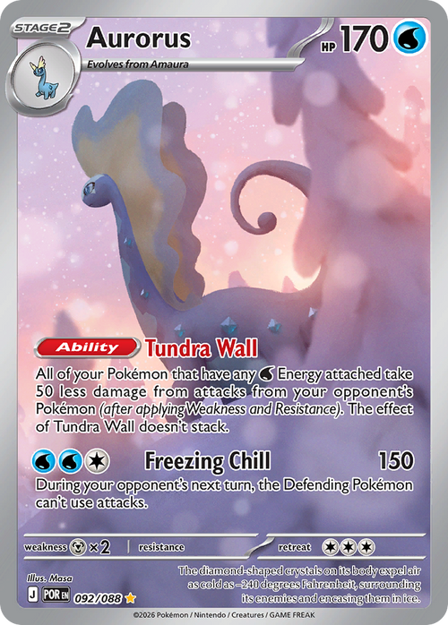 Aurorus · Perfect Order · #092/088