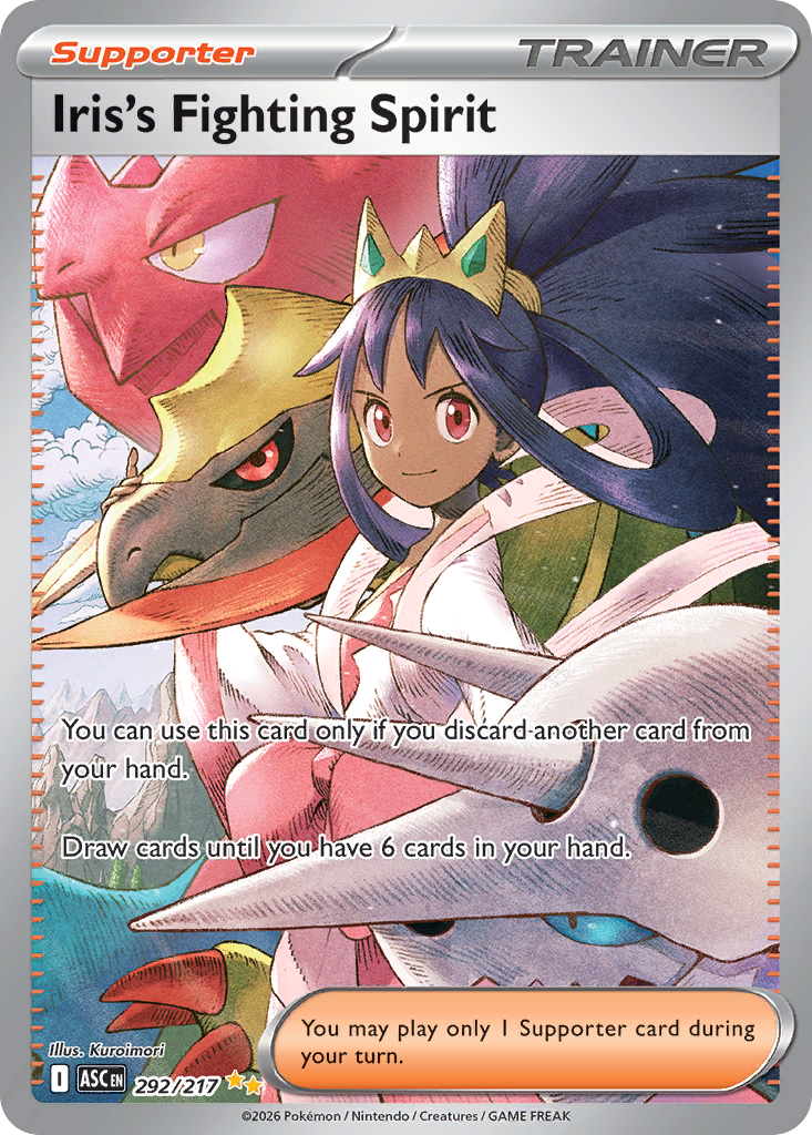 Pokémon — Iris's Fighting Spirit — Ascended Heroes (SIR)