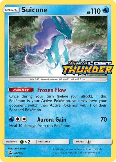 Suicune (Prerelease) · Sun & Moon Promo · #SM149
