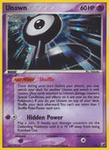 Unown (L) · EX Unseen Forces · #L/28