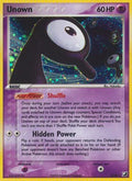 Unown (R) · EX Unseen Forces · #R/28